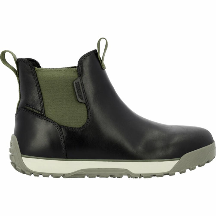 Xtratuf MENS ADB LEATHER PIRATE BLACK