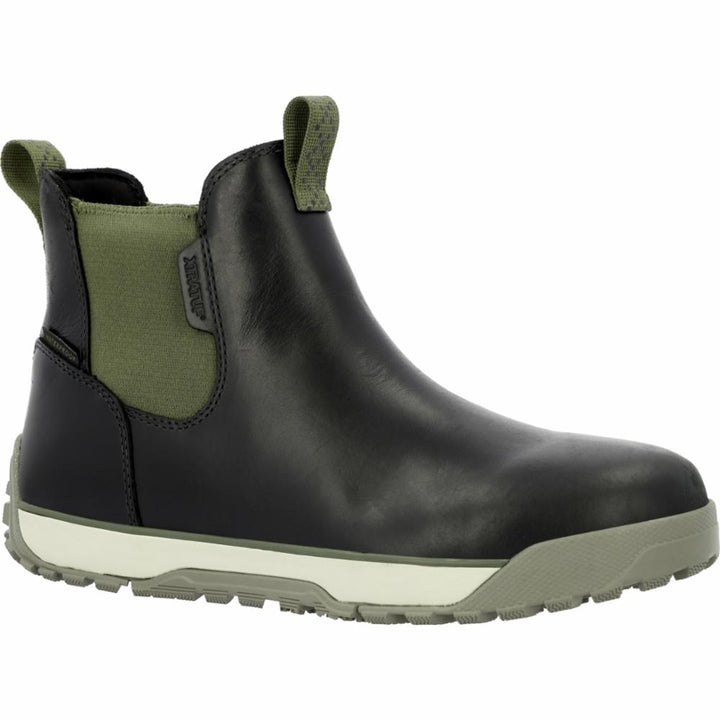 Xtratuf MENS ADB LEATHER PIRATE BLACK