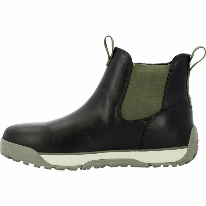 Xtratuf MENS ADB LEATHER PIRATE BLACK