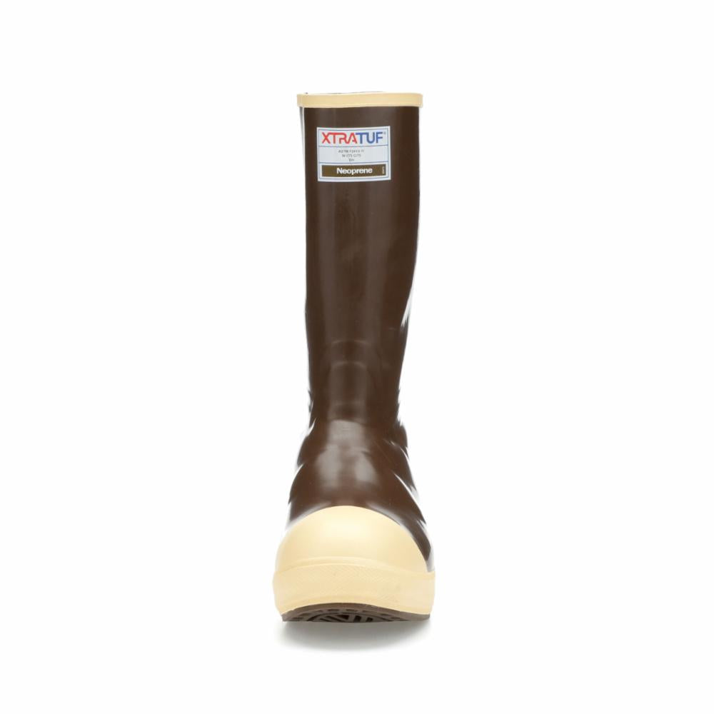 Xtratuf MENS 15 IN INSULATED STEEL TOE LEGACY BOOT COPPER/TAN