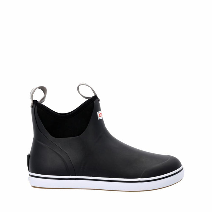 Xtratuf MENS 6 ANKLE DECK BOOT BLACK