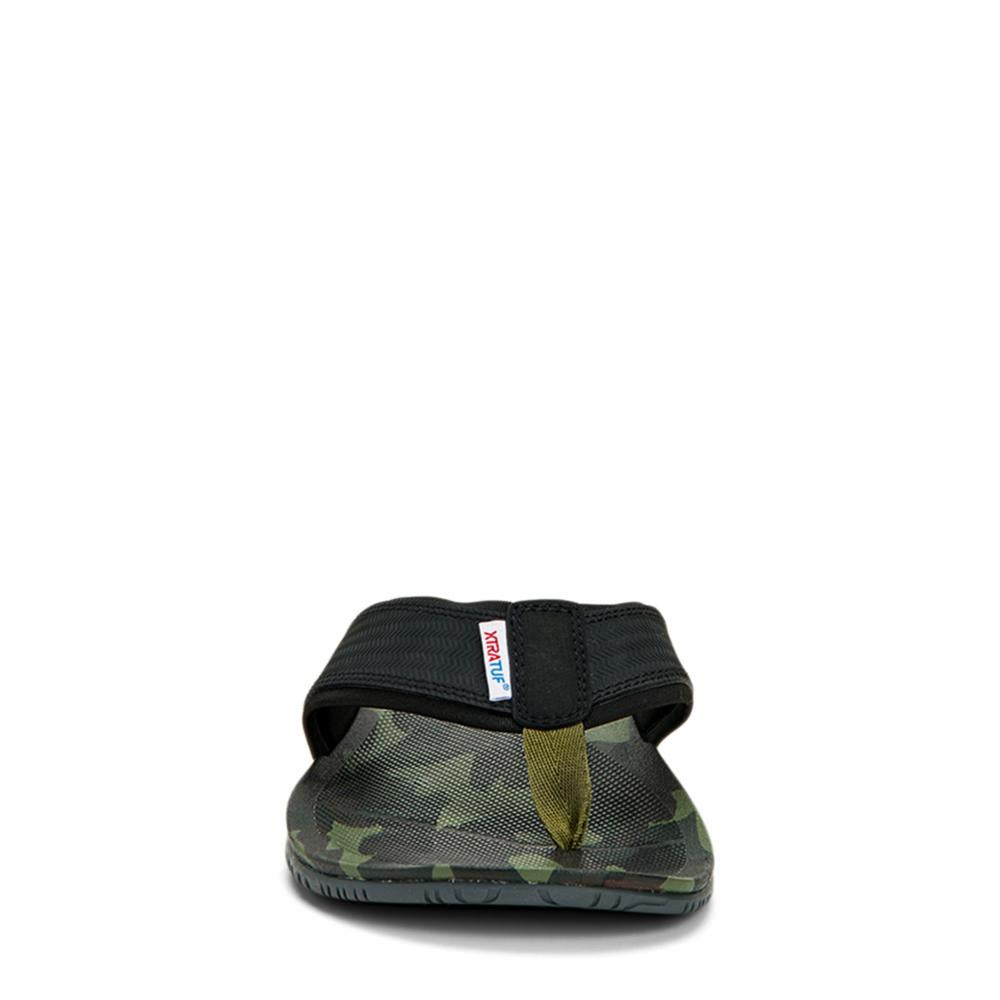 Xtratuf MENS AUNA SANDAL BLACK/CAMO