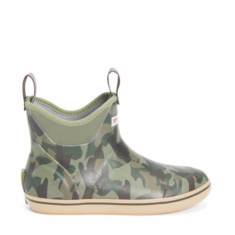 Xtratuf MENS 6 ANKLE DECK BOOT CAMO 7 / M