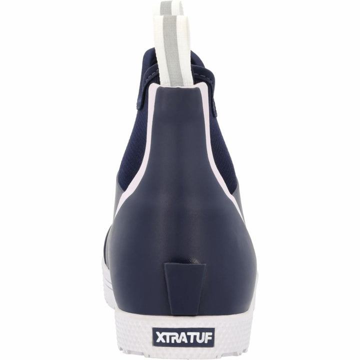 Xtratuf MENS WHEELHOUSE 6 ANKLE DECK BOOT NAVY