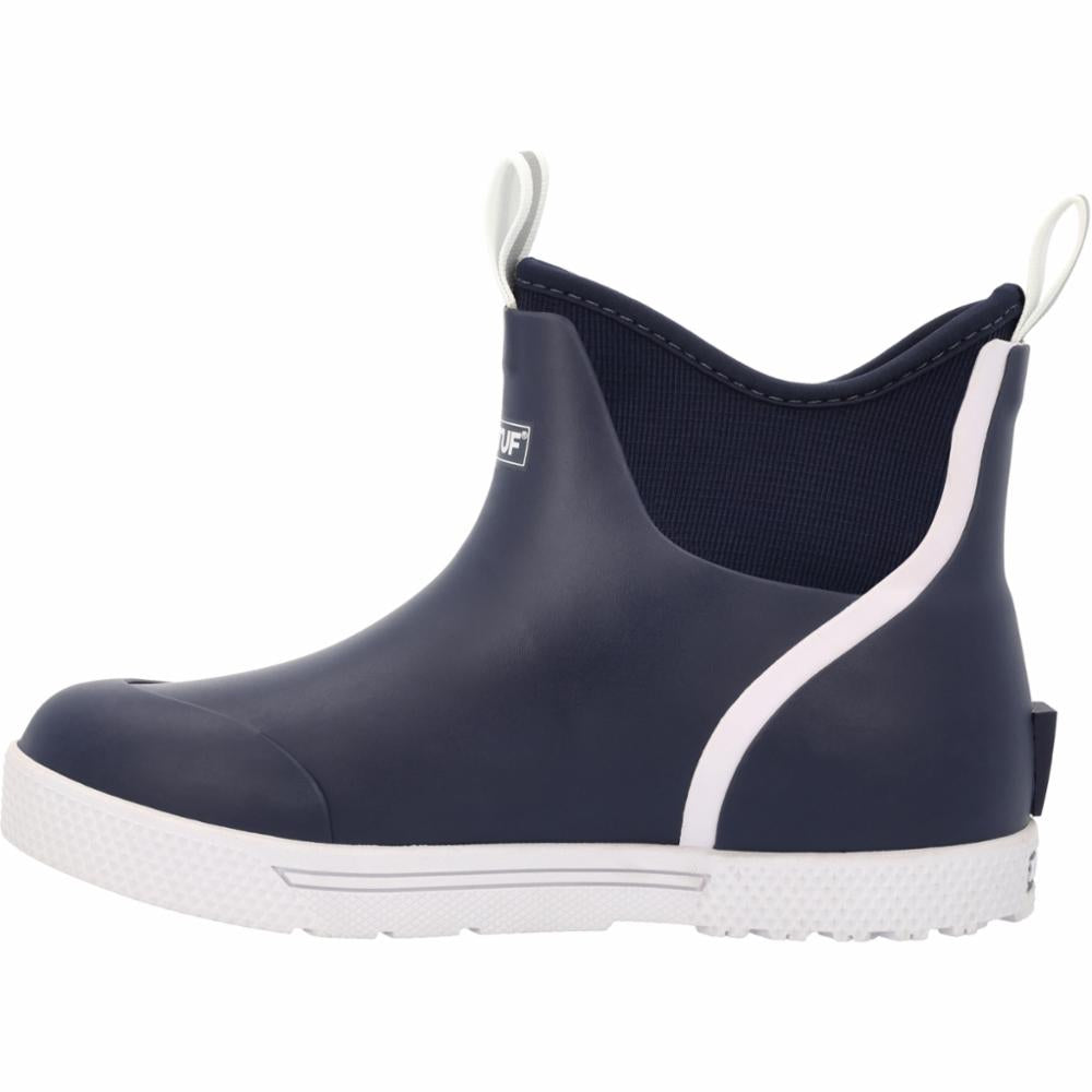 Xtratuf MENS WHEELHOUSE 6 ANKLE DECK BOOT NAVY