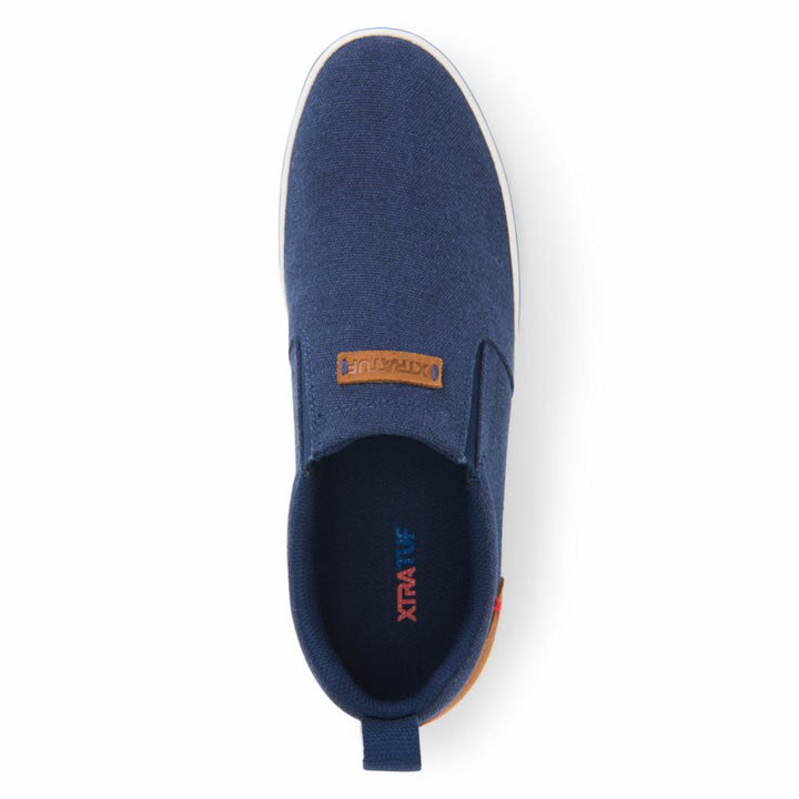 Xtratuf MENS CANVAS SHARKBYTE DECK SHOE PEACOATBLUE
