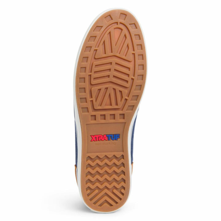 Xtratuf MENS CANVAS SHARKBYTE DECK SHOE PEACOATBLUE
