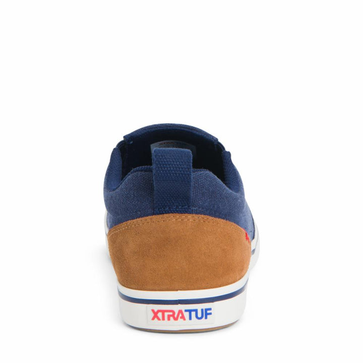 Xtratuf MENS CANVAS SHARKBYTE DECK SHOE PEACOATBLUE
