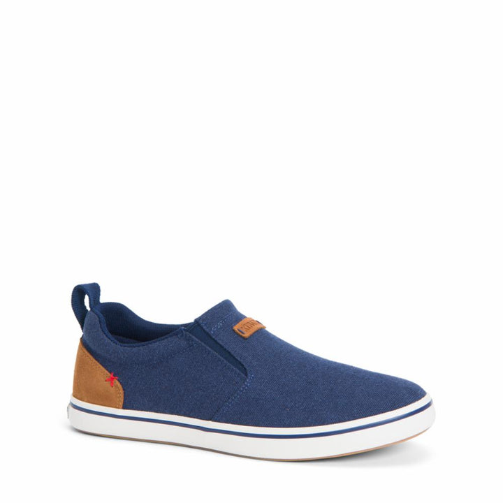 Xtratuf MENS CANVAS SHARKBYTE DECK SHOE PEACOATBLUE