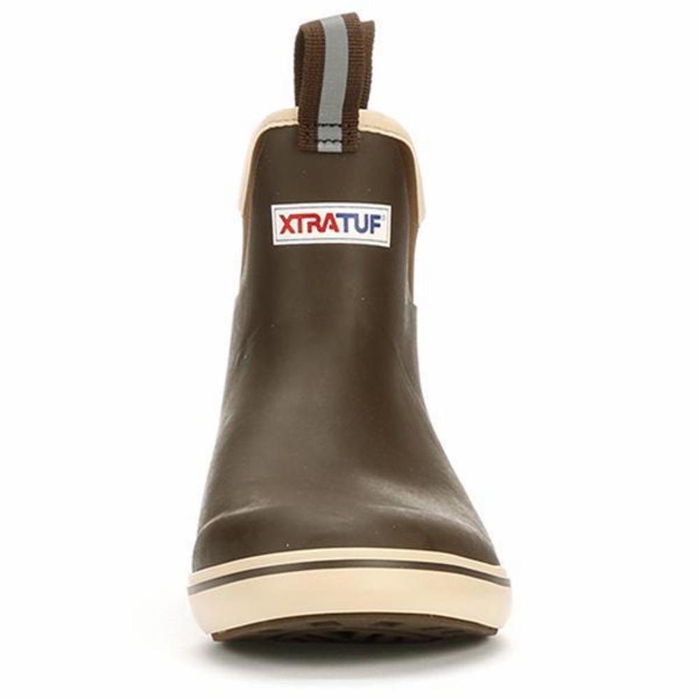 Xtratuf WOMENS 6 IN ANKLE DECK BOOT BROWN