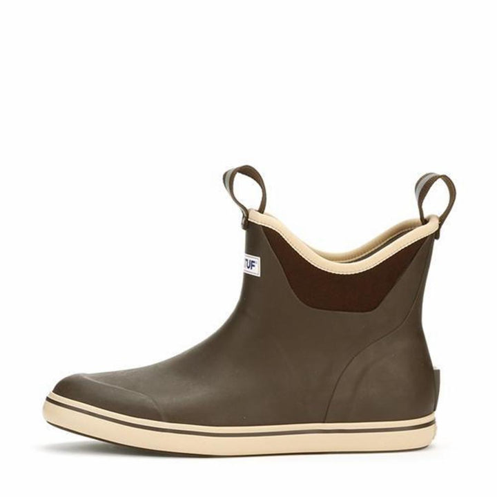Xtratuf WOMENS 6 IN ANKLE DECK BOOT BROWN
