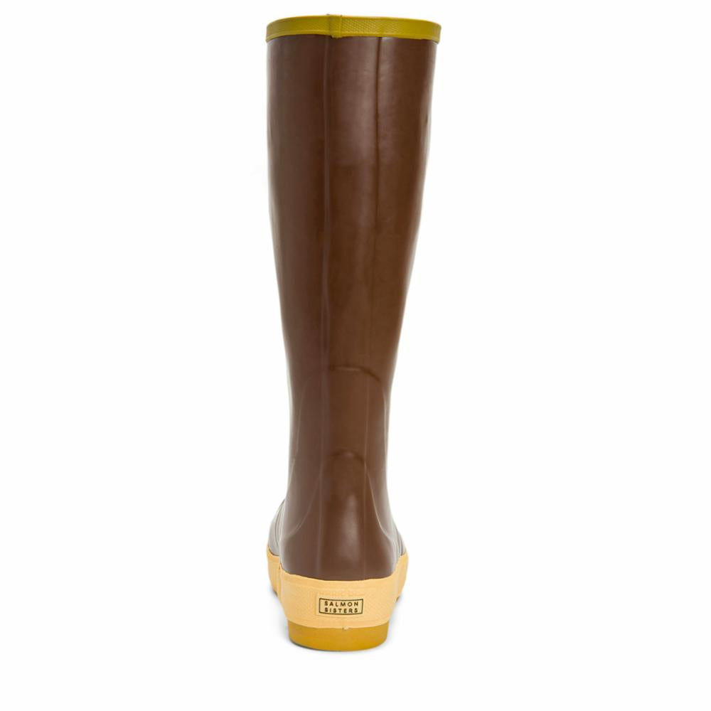 Xtratuf WOMENS SALMON SISTERS 15 LEGACY BROWN/TINFISH