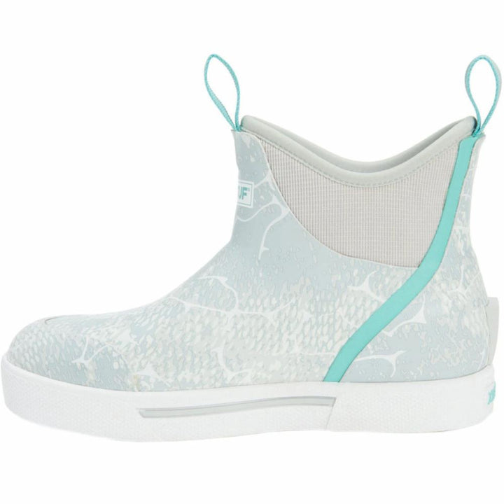 Xtratuf WOMENS WHEELHOUSE 6 ANKLE DECK BOOT BLUECOHOPRINT