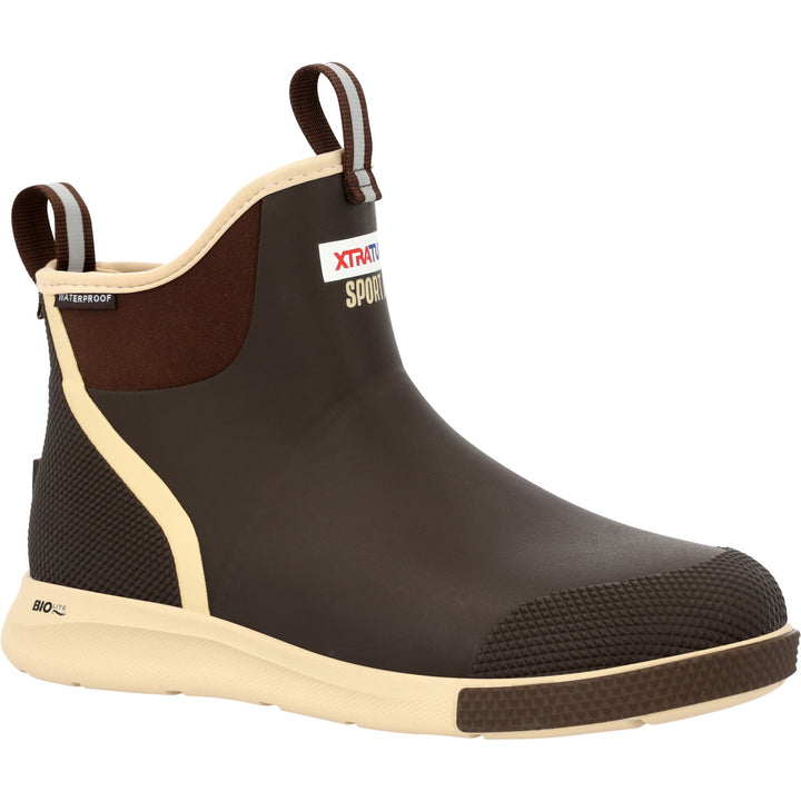 XTRATUF ANKLE DECK SPORT BROWN