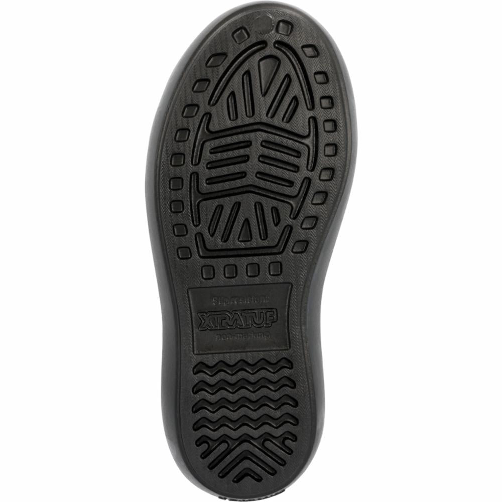 Xtratuf MENS ANKLE DECK BOOT 6 IN CAMP BLACK