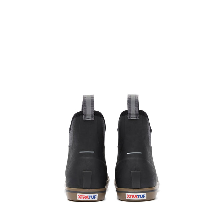 XTRATUF MENS ANKLE DECK BOOT FINISTERRE BLACK