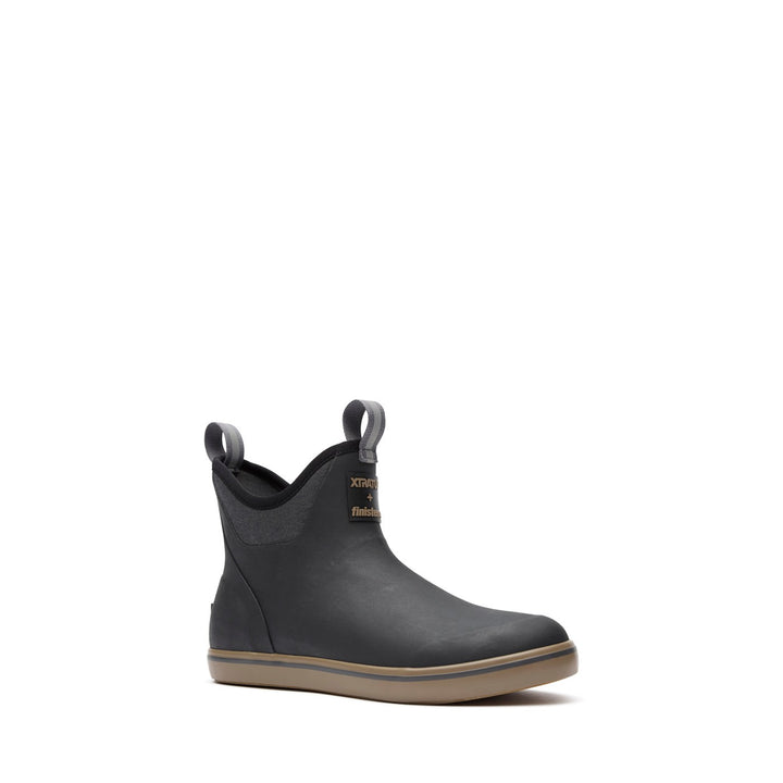 XTRATUF MENS ANKLE DECK BOOT FINISTERRE BLACK