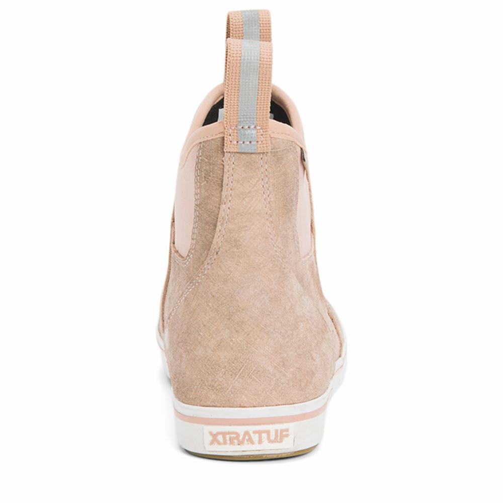 Xtratuf BOTTE DE PONT 6PO EN CUIR POUR FEMMES PINKCREAM